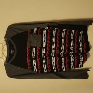 Carbon long sleeve tee